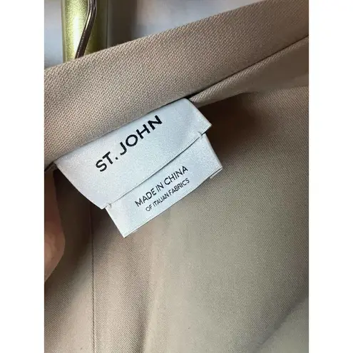 St. John Khaki Crop Pants Women's Sz. 16