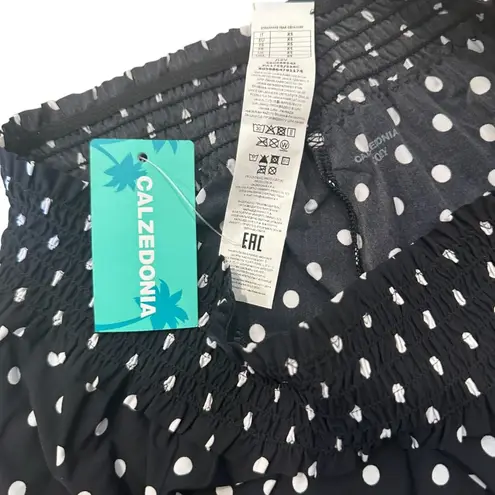 Calzedonia Black White Polka dot Shorts Size XS NEW New with tags