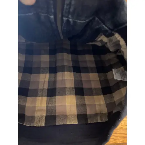 INSIGHT BOMBER CARGO FLIGHT DENIM JACKET MEDIUM Blue