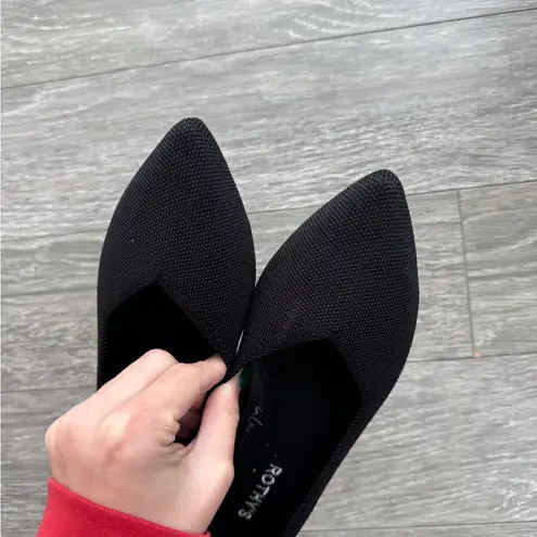 Rothy's ROTHY’S Black The Point Shoes 8