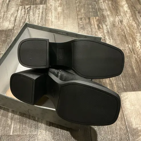 Sun + Stone Elegant Black Women's Ankle Boots Size 9.5