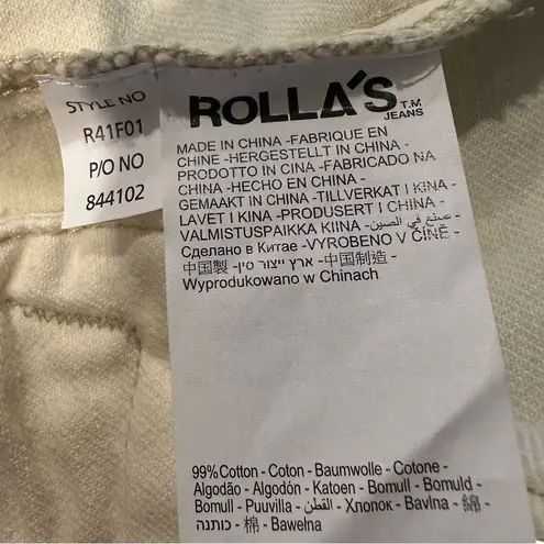 Rolla’s Dallas Denim Buttercream Vest New!