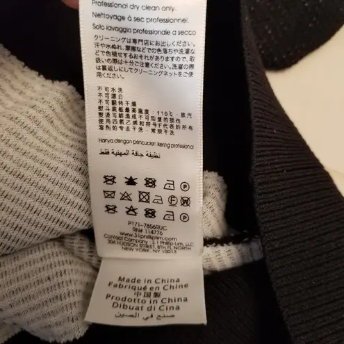 3.1 Phillip Lim (M} VICTORIAN SPORT RUCHE OFF-THE-SHOULDER TOP IN BLACK