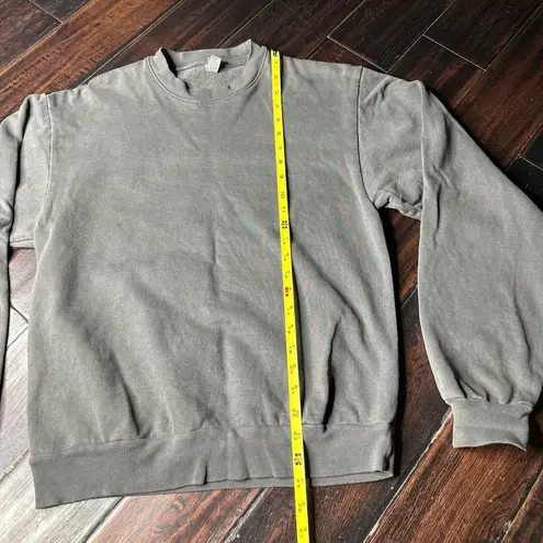 Los Angeles Apparel Crewneck long sleeve cotton sweater basic casual