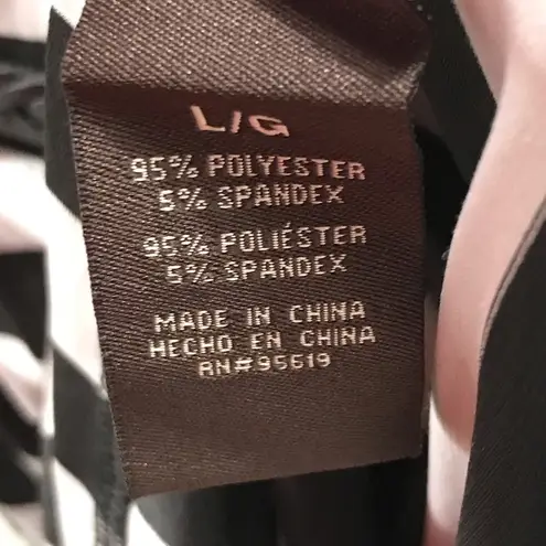 Fever Striped Maxi Dress, Gray, Black, Large