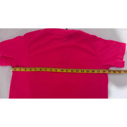 JUNYA WATANABE COMME des GARCONS Pink Mock Neck T Shirt Size S Red