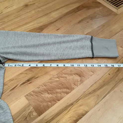 Kate Lord Gray 1/2 Button Up Performance Hooded Pullover Size XL - Image 8