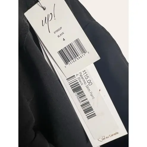 Up! Palermo Slim Black Ankle Pants Size 4