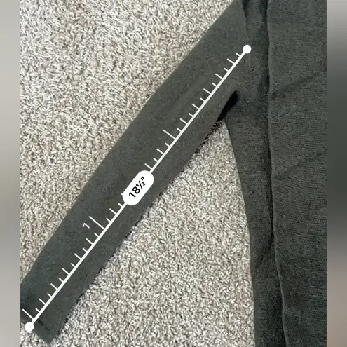 Tahari warm olive army green merino wool jacket / XS