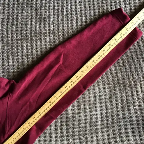 Classic Elements Autumn Leaf Burgundy Sweater Embroidered Grandmacore Fall Style