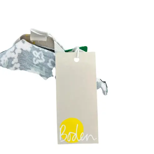 Boden USA Boden Mini Skirt Jersey Floral Pull-on Black White Size US 8R