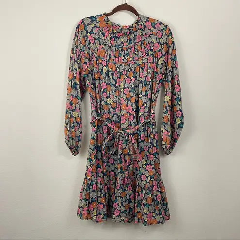Birds of Paradise Trovata Birds of Paradis Vintage Floral Abigail Short Dress Size Large