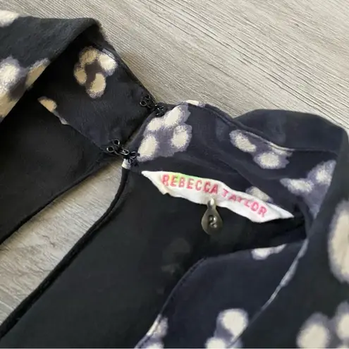 Rebecca Taylor Silk Leopard Dress Nordstrom Bobcat Print 2 Pockets