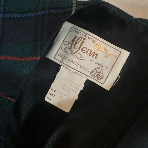 Pendleton 90s Aljean Canada Tartan Wool 3-Piece Suit Set Academia Plaid preppy Christmas