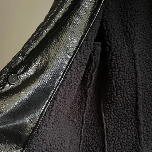 Opening Ceremony Glossy Black Outerwear