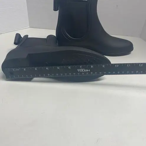 Catherine Malandrino Women’s Black Bow Brielle Rain Boot Size US 8 EUR 38