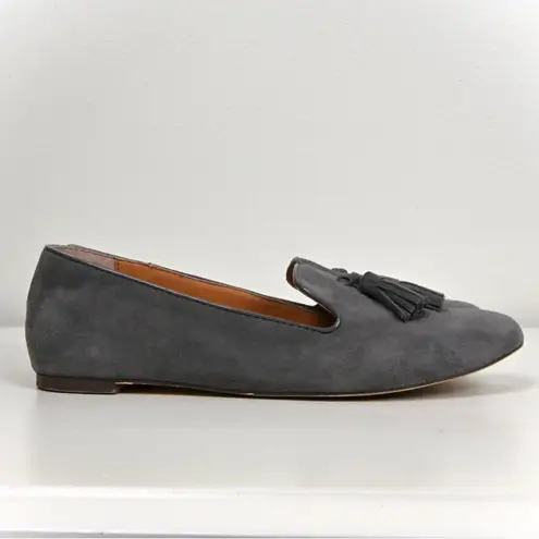 J.Crew  Women's Charcoal Tassel Loafers