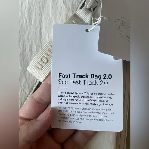 Lululemon  Fast Track Bag 2.0 9L - Light Ivory thumbnail 8