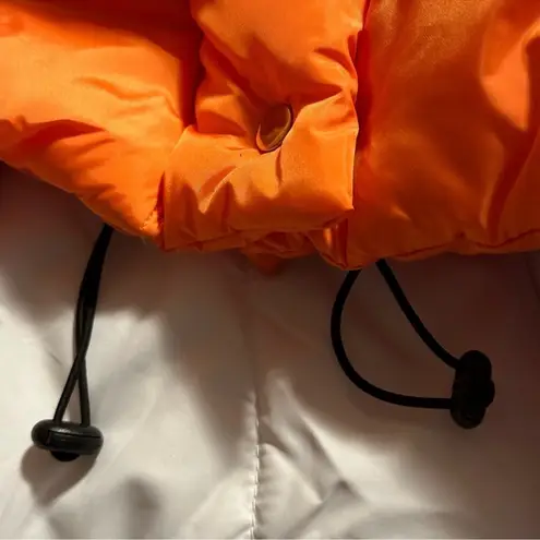 Culture Couture Orange Jacket Detachable Sleeves for Vest. Size M NWT Size M