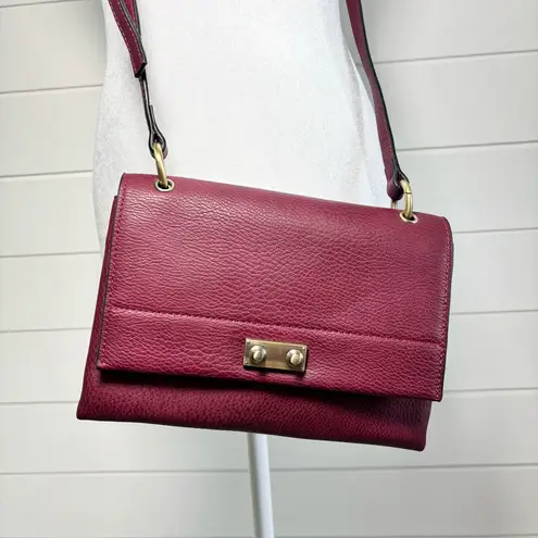 Sondra Roberts SR Squared by Crossbody Burgundy Bag