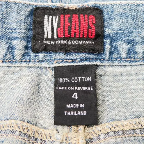 Vintage 90s New York Jeans Denim Skirt Blue Size M