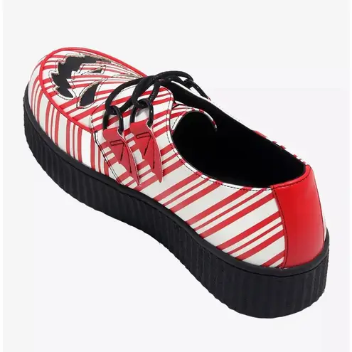 STRANGE CVLT Women’s Candy Cane Krypt Creepers Size 7 NEW New in box Red