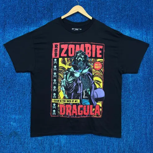 Rob Zombie “I Slam in the back of my Dragula” Graphic T-Shirt Size Extra Large