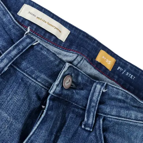 Pilcro and the Letterpress Jeans Size 25 Fit Stet Blue Denim Pants Skinny Jeans Women's Low Rise Jeans