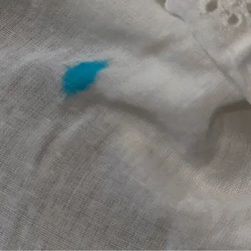 Love Shack Fancy  Women’s Size 4 White Jullian Eyelet Long Sleeve Mini Dress