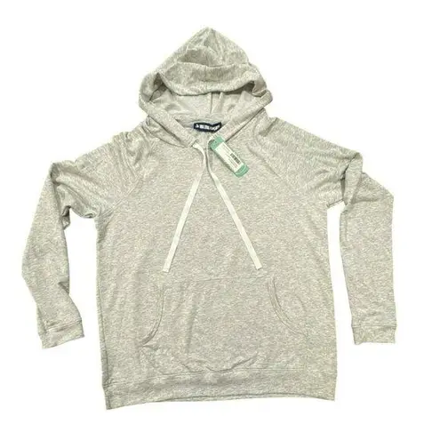 Stitch Fix Ink Love and Peace Heatherly Knit Sweatshirt Gray size Large Hoodie