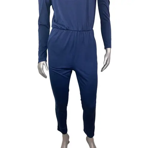 Urban Outfitters  BDG Romper Navy Blue Jumpsuit Small Cotton Blend