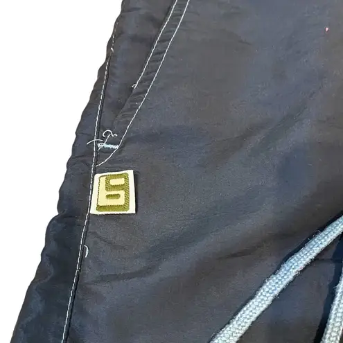 Y2K Buggirl Dark Blue Wide leg raver pants S navy blue drawstring S vintage