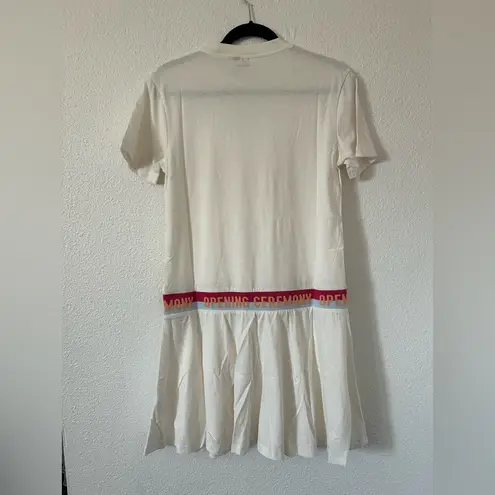 Opening Ceremony Logo Waist T-Shirt Dress sz XS nwt
