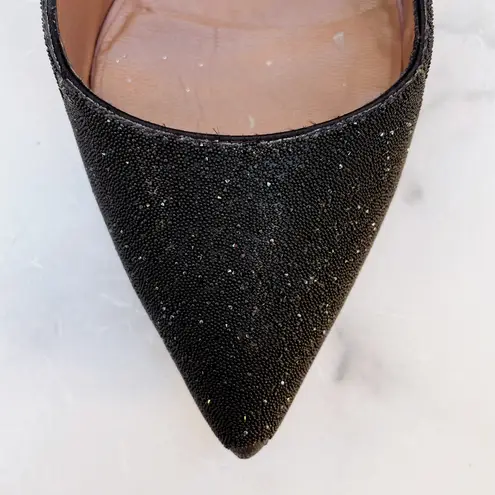 Valentino Garavani Valentino women’s lace and caviar crystal pumps size IT 36.5 US 6.5