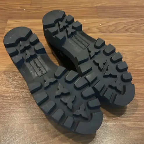 Franco Sarto NWOT  Balin Black platform loafers size 5.5