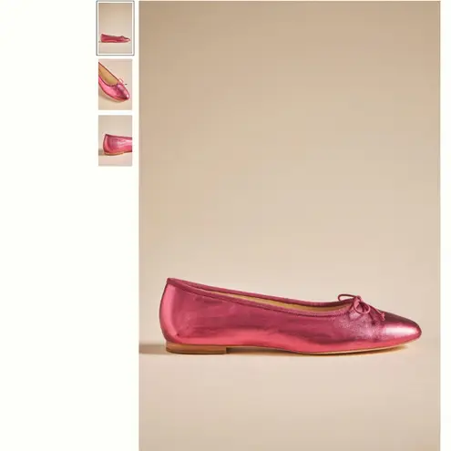 Maeve Anthropologie The Sabina Genuine Leather Ballet Flats