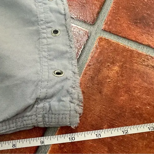 Diesel Linen and Metal Grommet Shorts