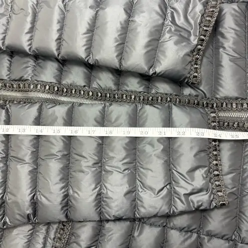 J. McLaughlin Lightweight Black Puffer Coat Jacket Size XL