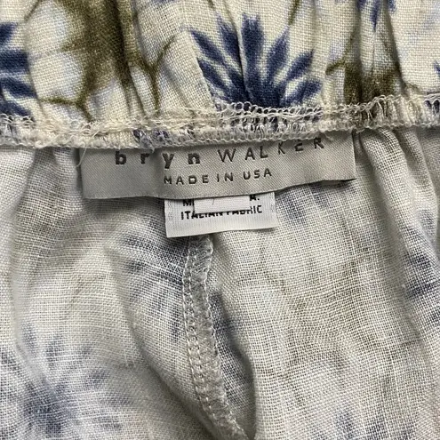 Bryn Walker LINEN WIDE LEG PANTS MADE IN THE USABOF ITALIAN FABRIC SZ LARGE