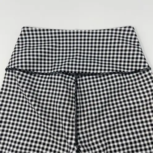 The Great + Eddie Bauer Black and White Buffalo Print Bike Shorts