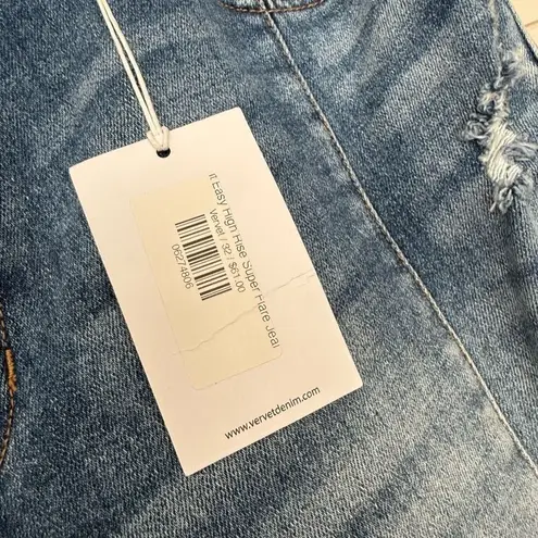 Vervet  Women’s 32 Super Flare Patchwork Jeans New