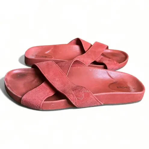 Birdies The Robin Slide Sandals Size 6.5 - Coral