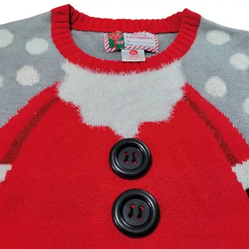 Great Christmas Sweater Size XL Santa Claus Ugly Christmas Sweater Knit Sweater Unisex Sweater Multiple