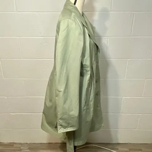 Liz Lange for Target Maternity Sage Green Trench Coat Size undefined