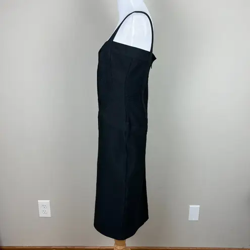 Bandage Dress Large Black Bodycon Midi Sexy Cocktail Sleeveless Hourglass L