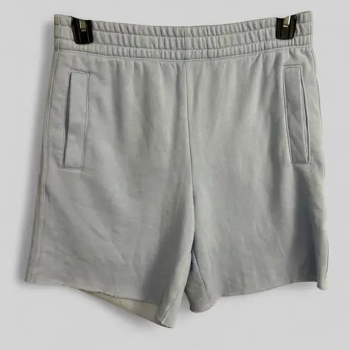 Aerie  New baby blue soft jersey high rise active shorts medium athleisure chic