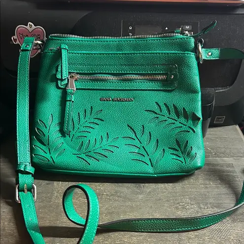 Dana Buchman Green Crossbody Bag