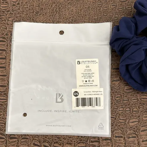 Buffbunny Collection Midnight Navy Scrunchie NWT