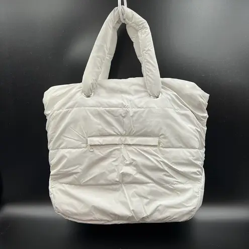 Harajuku Lovers Puffer Tote White Bag