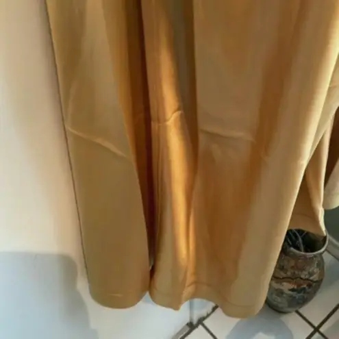 Acne Studios Satin slip dress Gold US 10